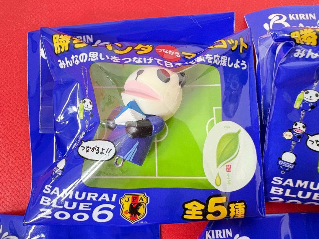 ノベルティ【勝ちパンダつながるマスコット・全5種フルコンプ】日本代表 — image 2
