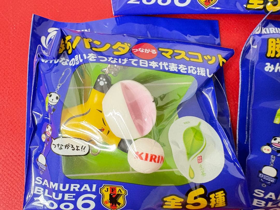 ノベルティ【勝ちパンダつながるマスコット・全5種フルコンプ】日本代表 — image 4