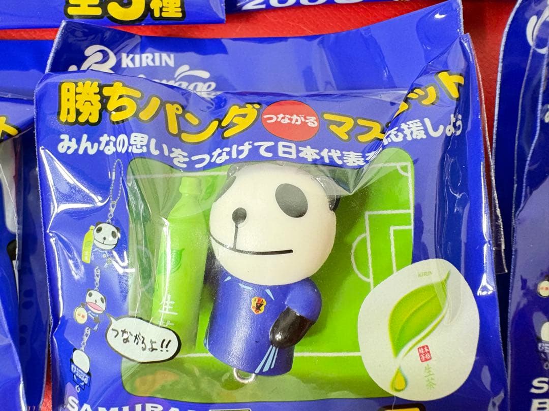 ノベルティ【勝ちパンダつながるマスコット・全5種フルコンプ】日本代表 — image 5