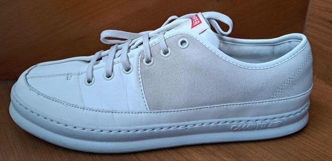 CAMPER カンペール TWINS ツインズ サイズ43 白 レザースニーカー — image 2