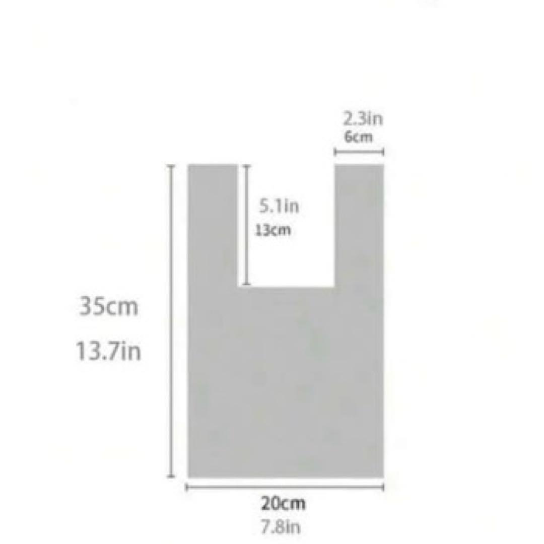 新品未使用　ストライプ柄 ニット ハンドバッグ — image 5