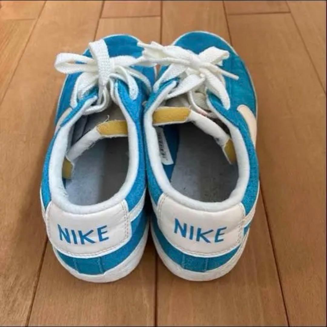 NIKE スエード スニーカー ブルー — image 3