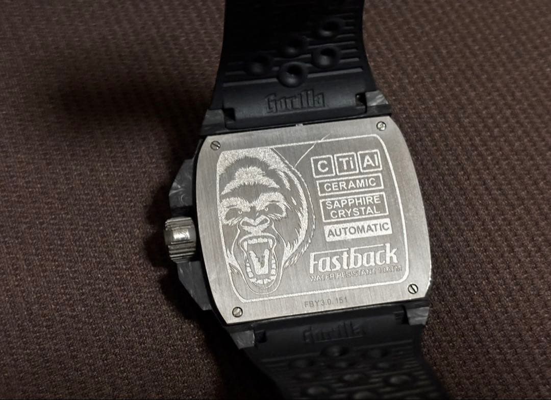【処分SALE❗️】限定品Gorilla Fastback 腕時計 自動巻き — image 3