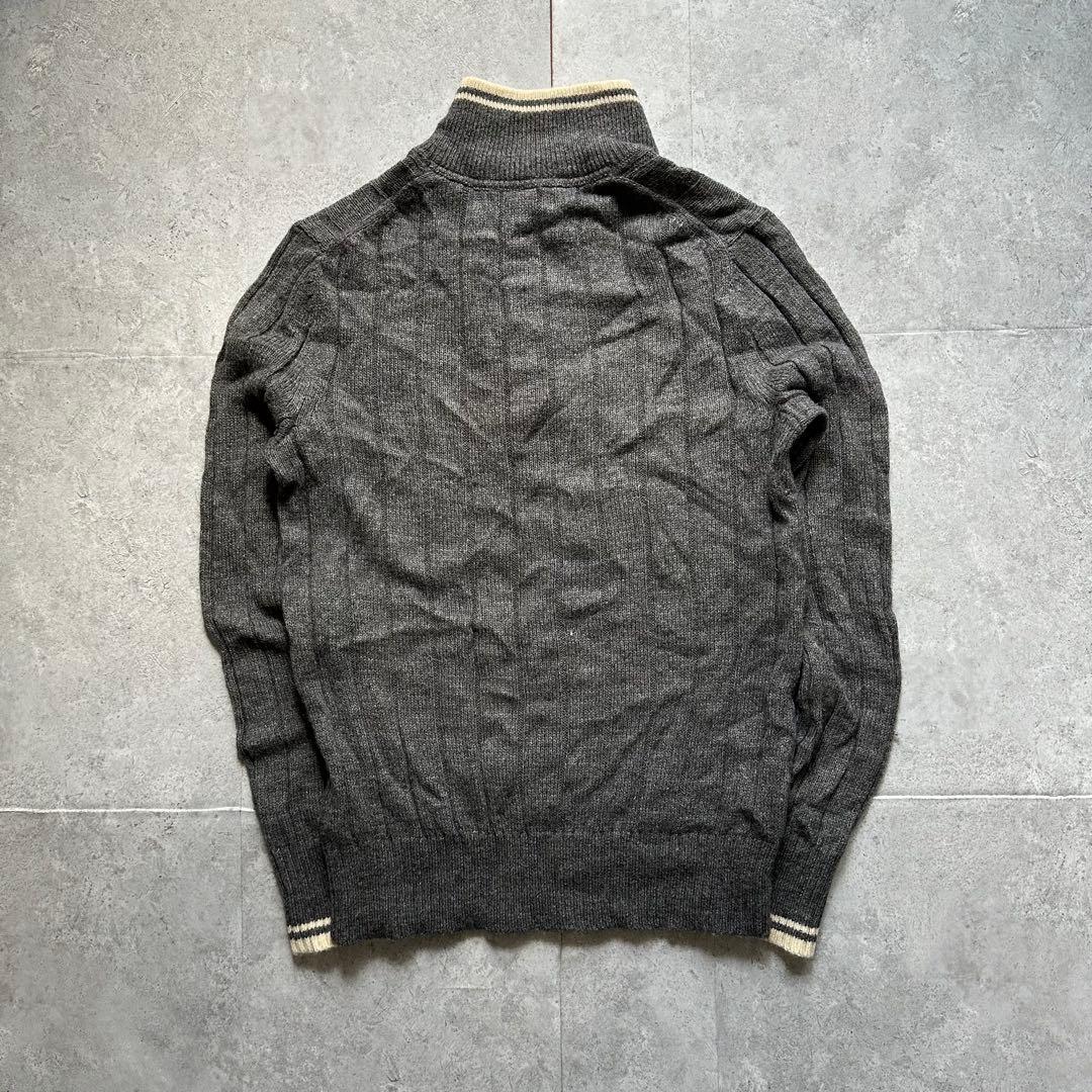 BANANA REPUBLIC ニット ハイネック M グレー イタリアンヤーン — image 5