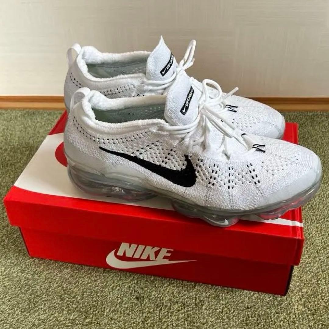 新品未使用NIKE AIR VAPORMAX 2023 FLYKNIT ホワイト — image 3