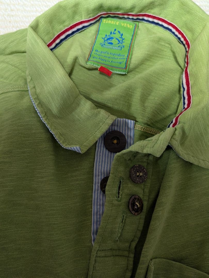 ESPACE VERT ポロシャツ グリーンXLサイズ — image 5