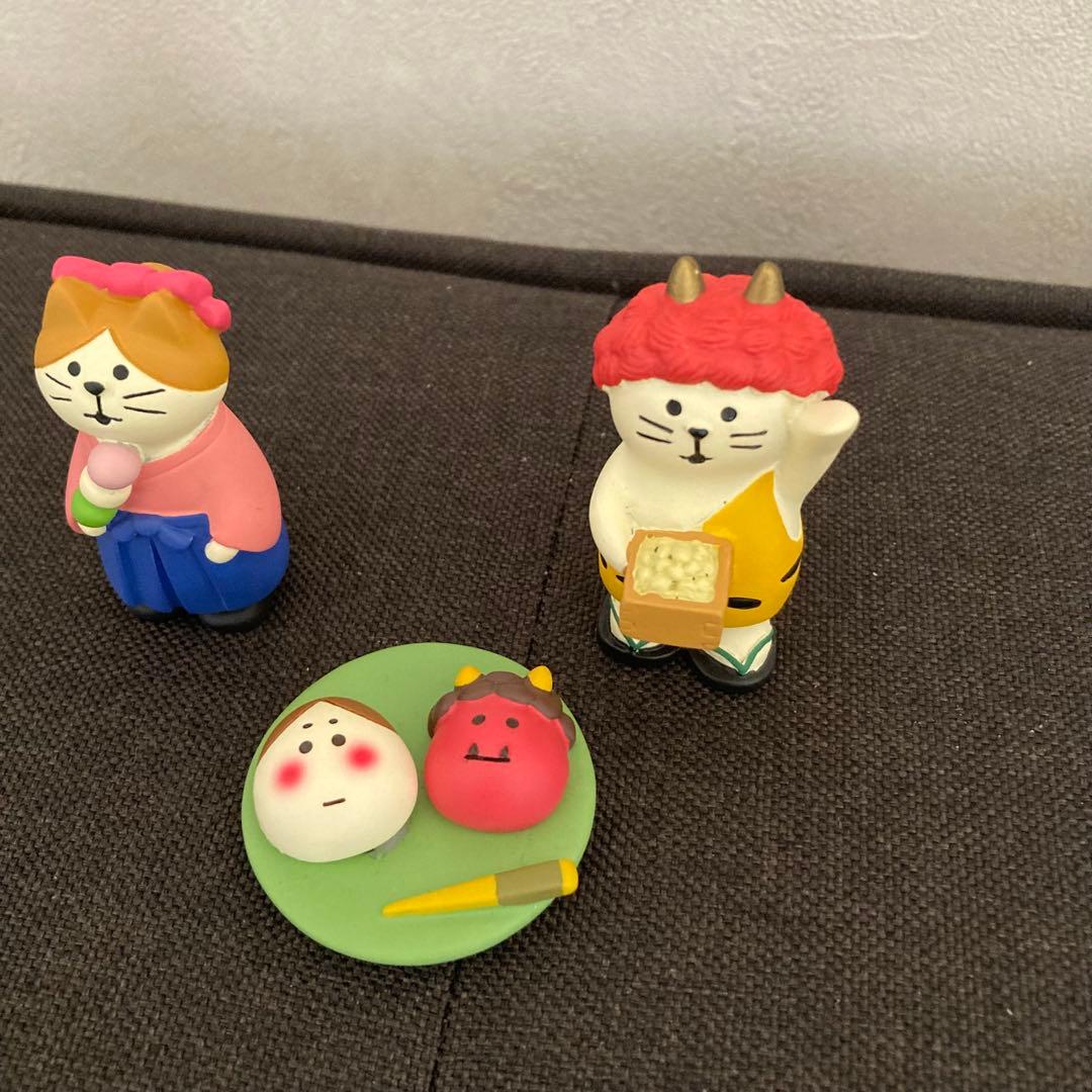 コンコンブル　節分　セット　　鬼っこ猫 — image 2