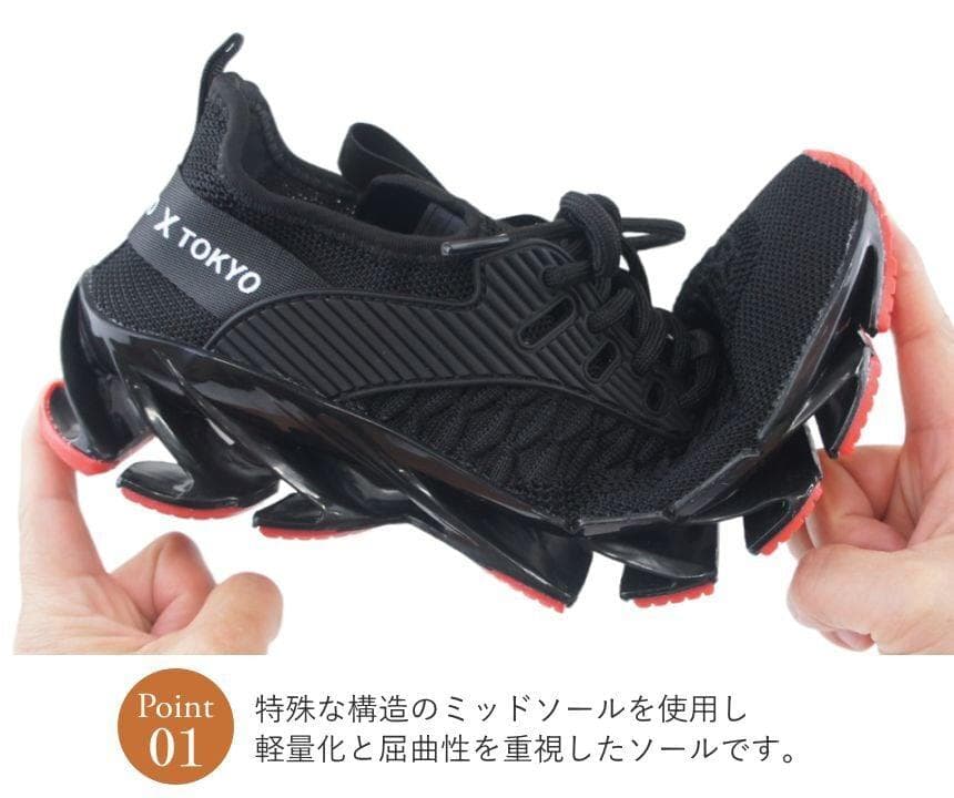 X TOKYO エックストーキョースニーカー 26.5cm ランニングシューズ — image 4