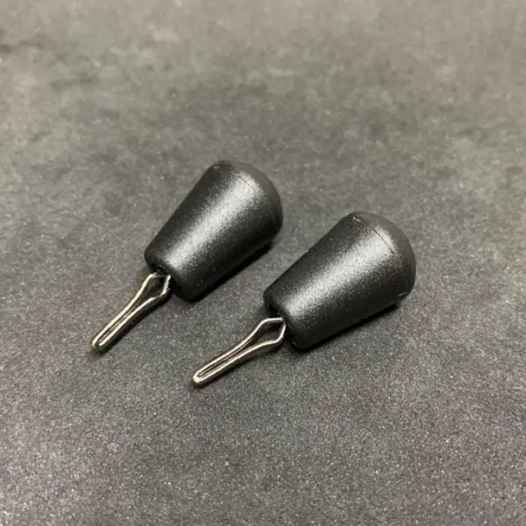 【送料無料・新品】ベイトリール用ラインストッパー 黒2個セット — image 2