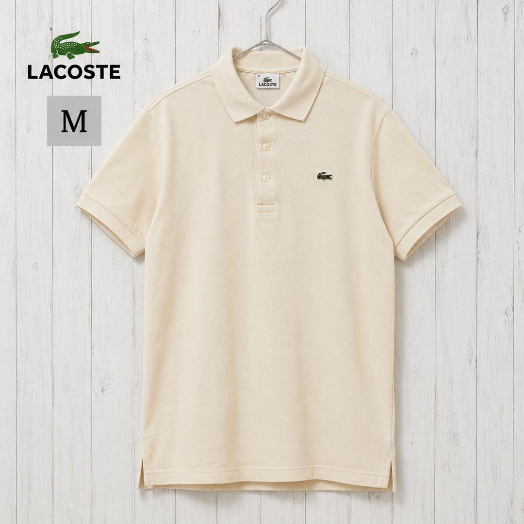 LACOSTE ポロシャツ 半袖 アイボリー Mサイズ — image 2