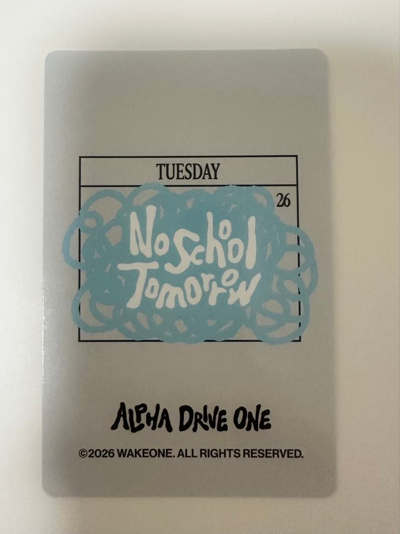 ALD1 NO SCHOOL TOMORROWトレカ サンウォン(即購入可) — image 2