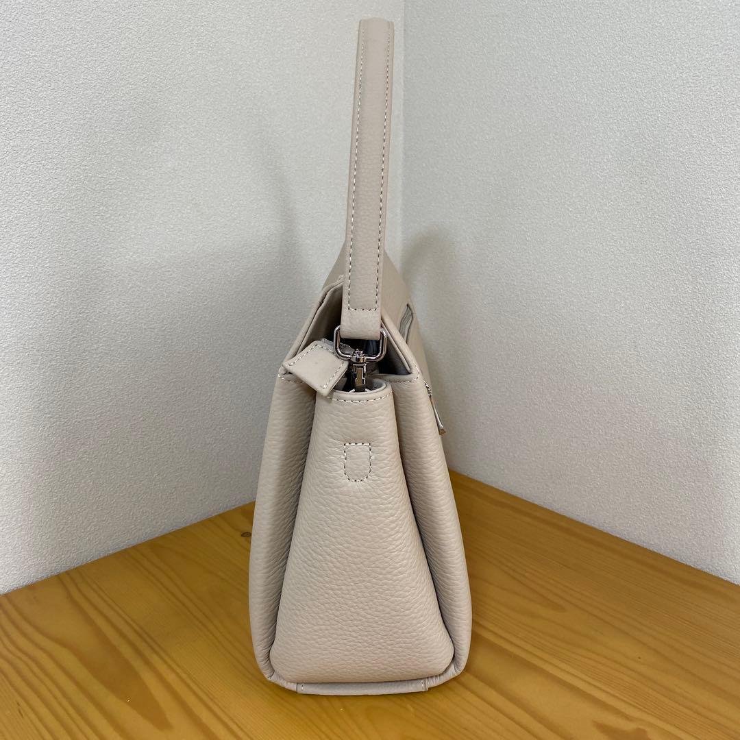 新品　未使用　バルコス　BARCOS レザー　ハンドバッグ　ショルダーバッグ — image 4