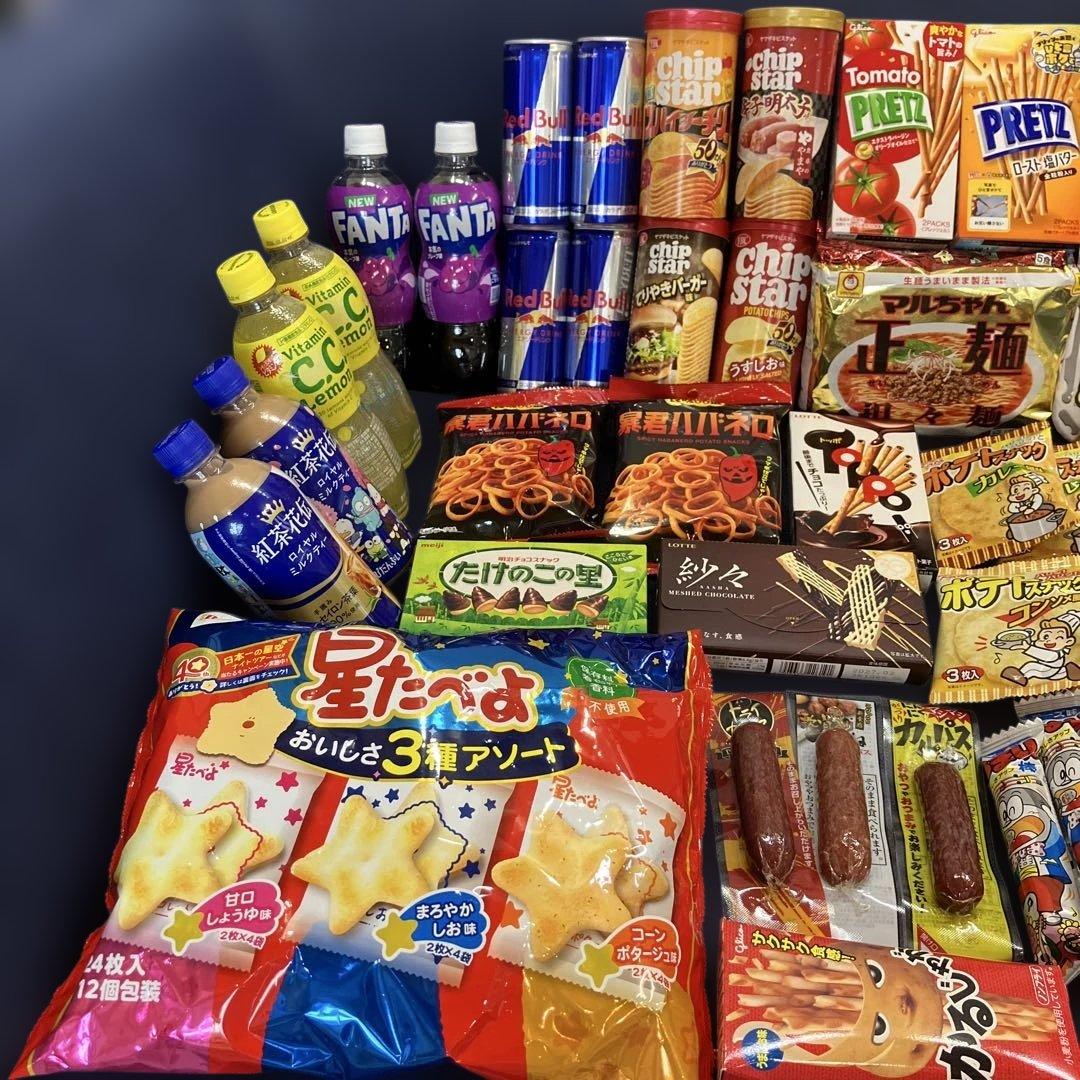 【56点セット】ジュースカップ麺お菓子まとめ売り（総額約6,500円相当） — image 2