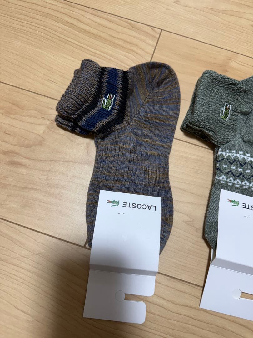 LACOSTE ラコステ ソックス 4足セット　夏用・通気性 25〜27cm — image 2