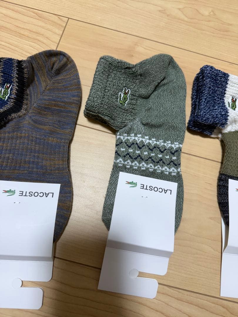 LACOSTE ラコステ ソックス 4足セット　夏用・通気性 25〜27cm — image 3