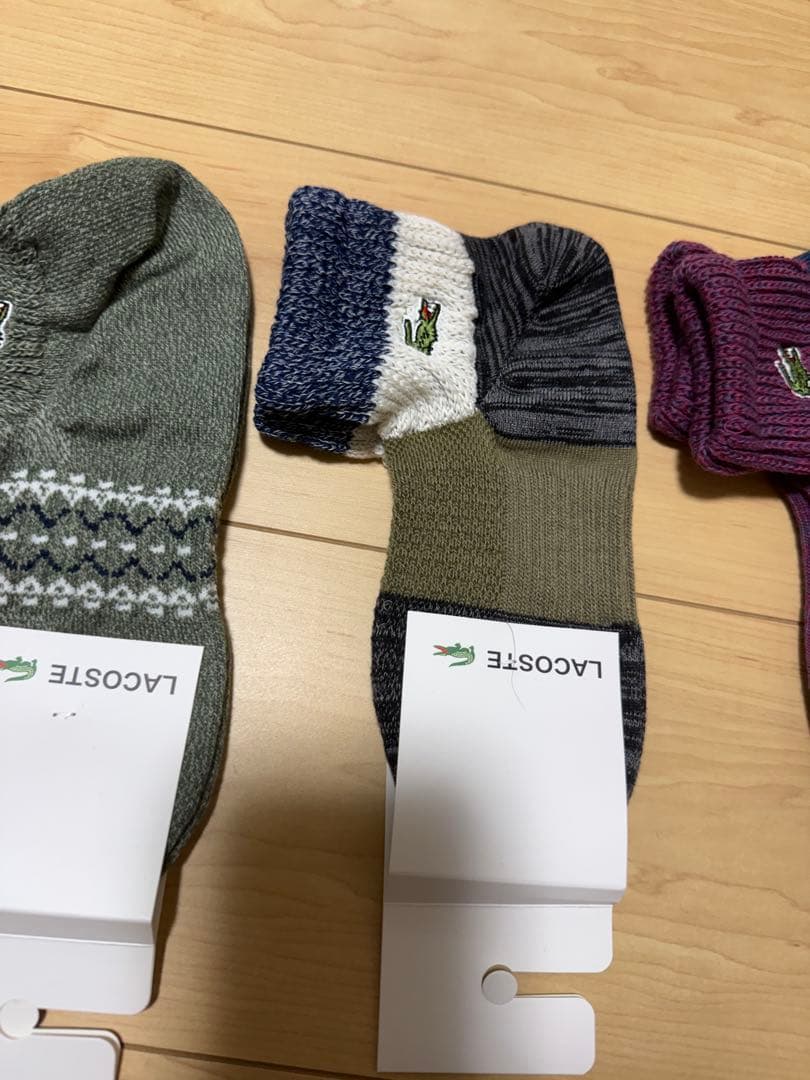 LACOSTE ラコステ ソックス 4足セット　夏用・通気性 25〜27cm — image 4