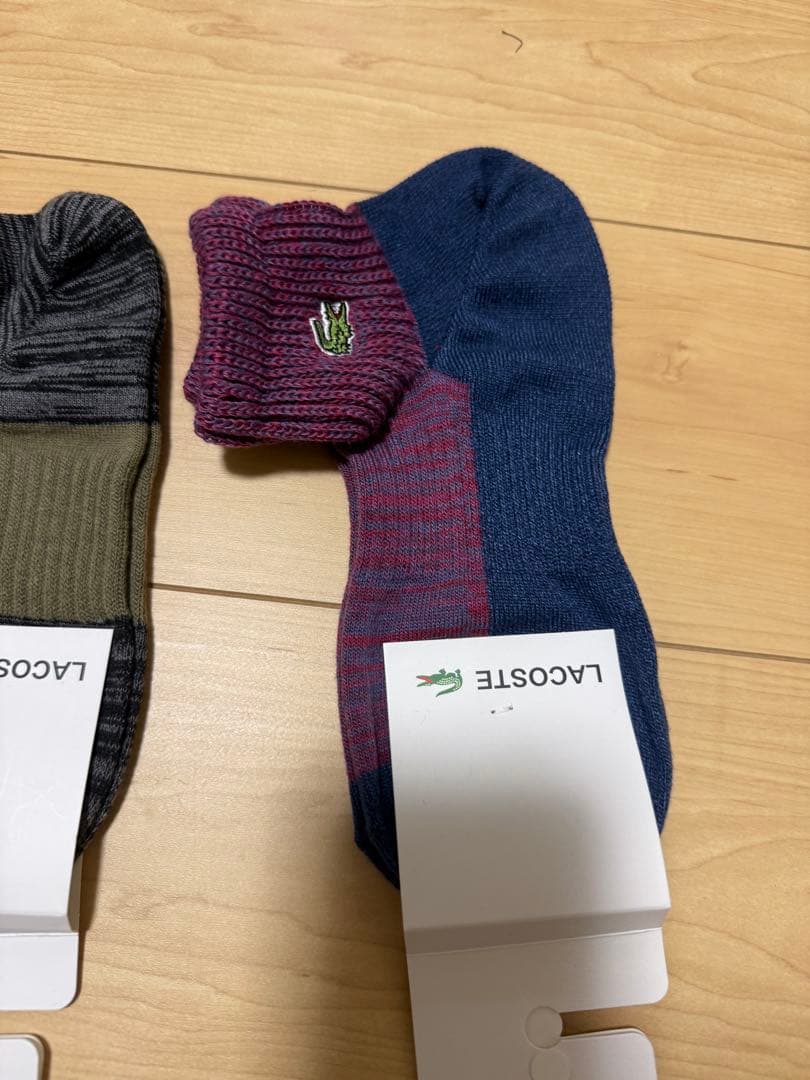 LACOSTE ラコステ ソックス 4足セット　夏用・通気性 25〜27cm — image 5