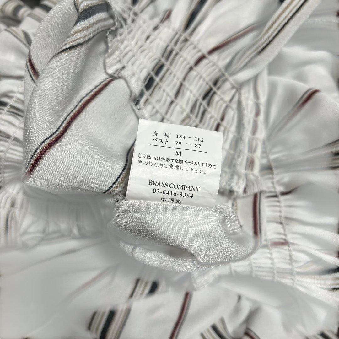 culots ワンピース　ストライプ　ホワイト — image 5