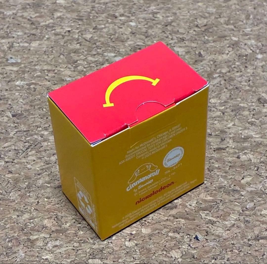 新品未使用】2 マクドナルド　サンリオ×タートルズ　シナモロール　ミケランジェロ — image 2