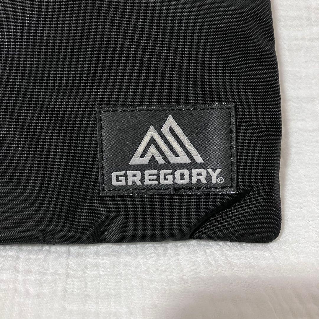 【美品】GREGORY グレゴリー エンベロープポーチ ブラック　A4サイズ — image 2