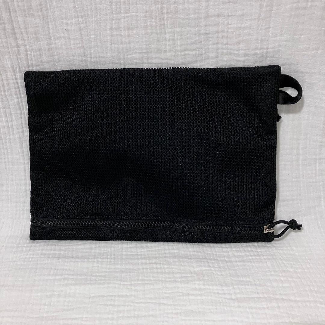 【美品】GREGORY グレゴリー エンベロープポーチ ブラック　A4サイズ — image 4