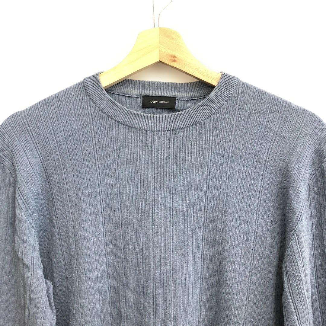 JOSEPH HOMME クルーネックサマーニット ブルー — image 2