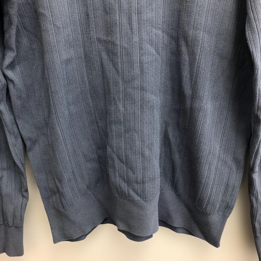 JOSEPH HOMME クルーネックサマーニット ブルー — image 5