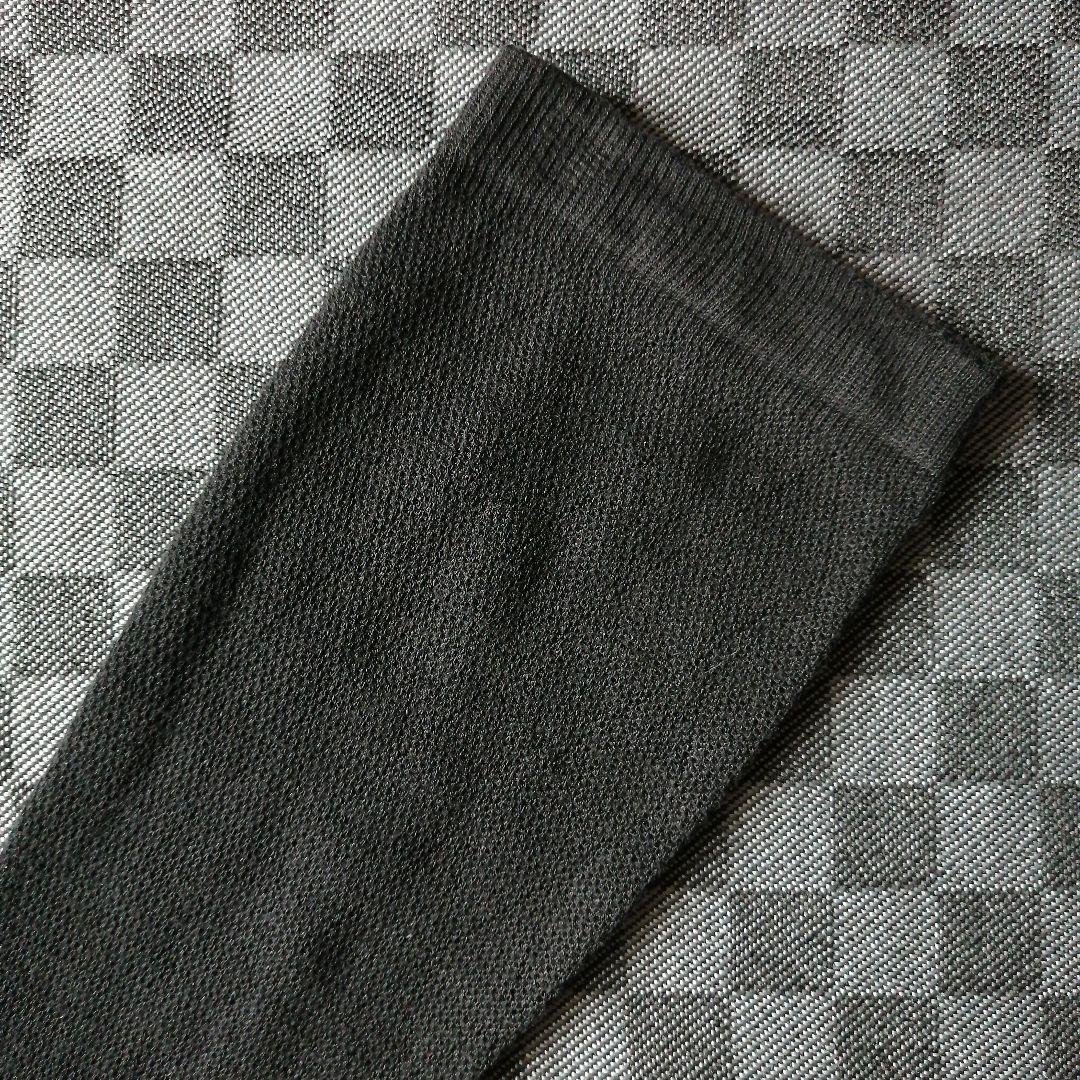 オルビス　レッグケアコットン　ハイソックス　メッシュダイヤ柄　М　ブラック — image 4