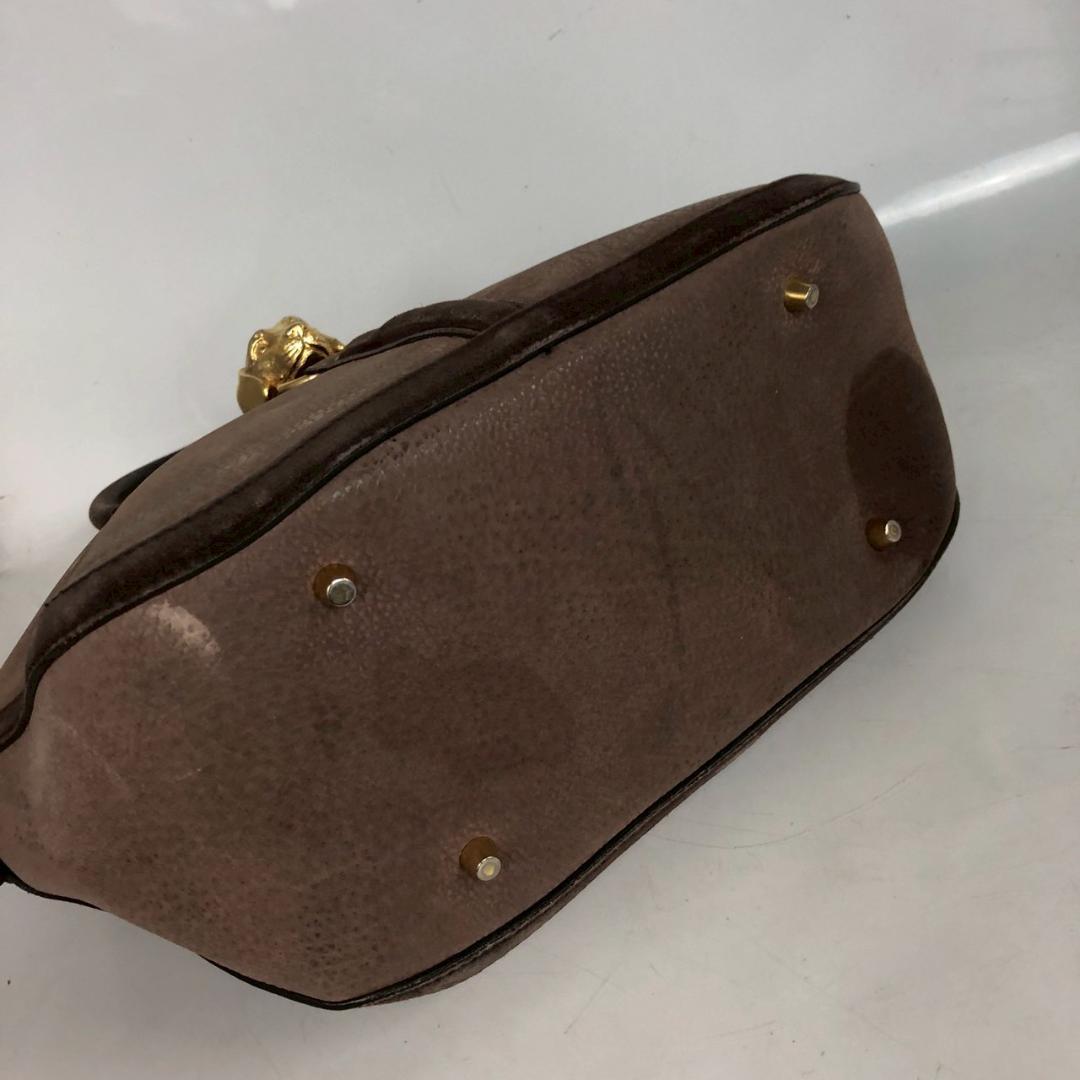 BURBERRY バーバリー オーチャード ハンドバッグ レザー 南京錠 鍵付き — image 5