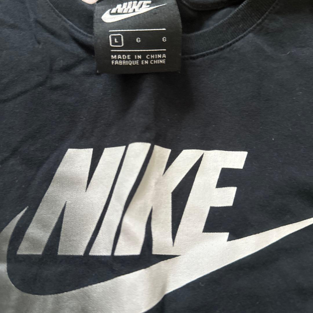 NIKE 半袖 Tシャツワンピース ブラック L — image 2