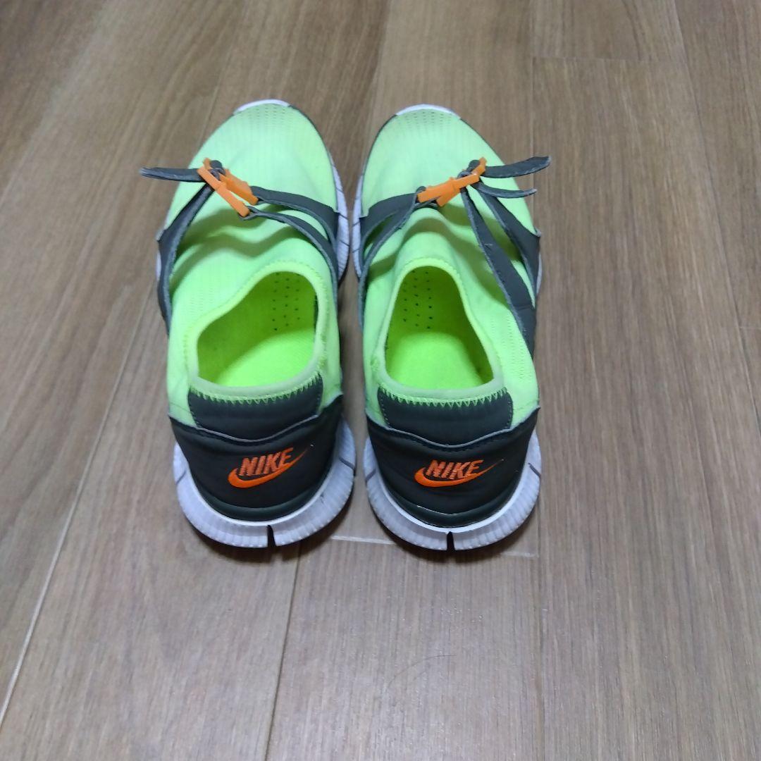 NIKEソックレーサー Free 5.0 スニーカー ライムグリーン27センチ — image 3