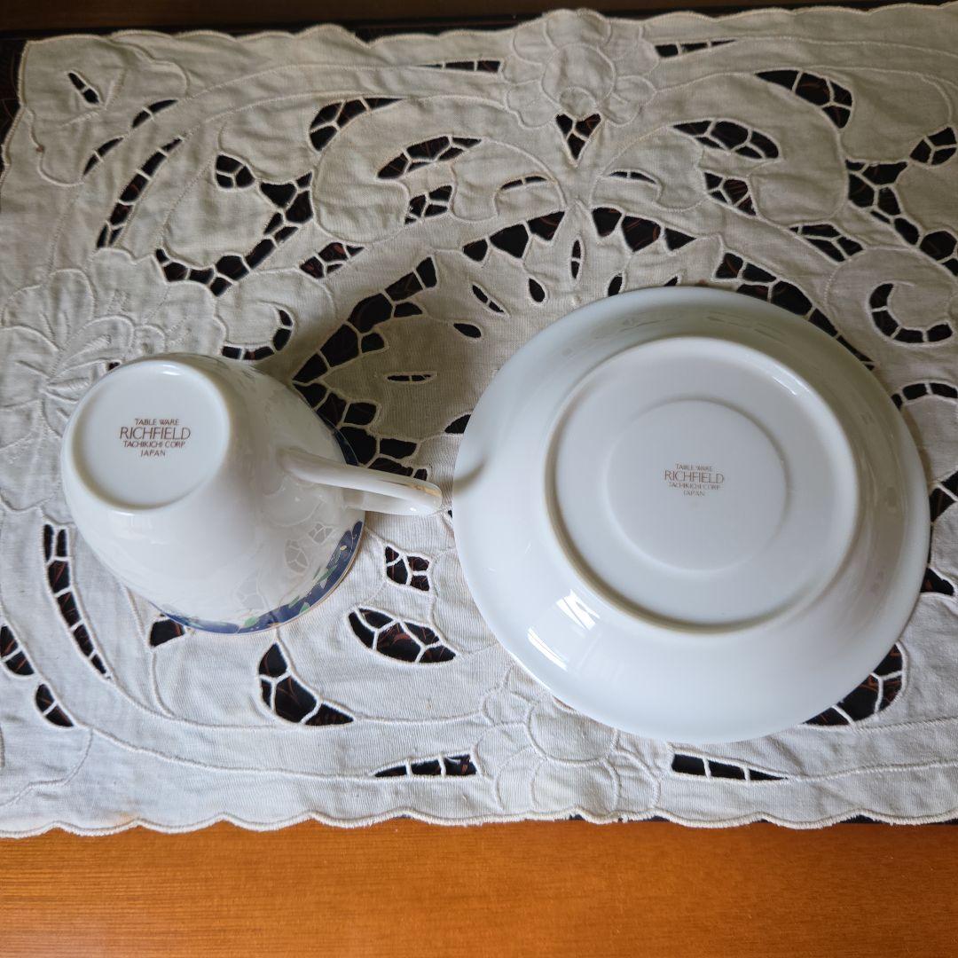 たち吉 RICHFIELD カップ&ソーサー2客セット — image 5