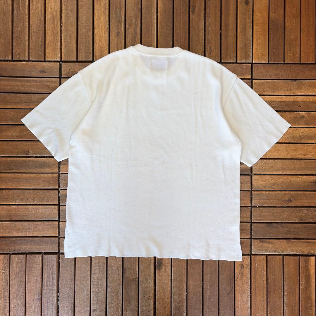美品 STUDIOUS ステュディオス コットンニット 半袖 プルオーバー 薄地 — image 2