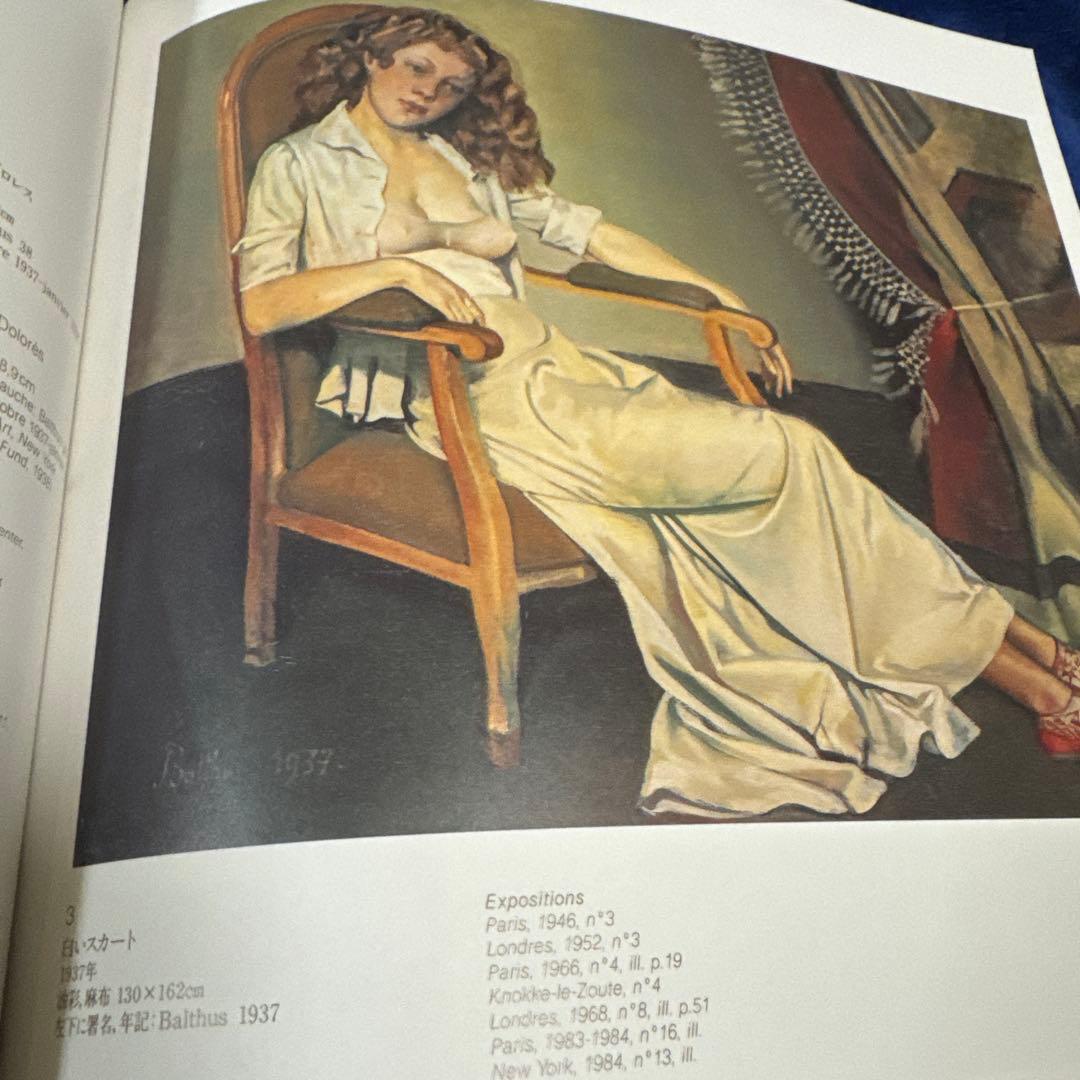 図録 バルチュス展 Balthus 1984年 朝日新聞社 画集 カタログ — image 3