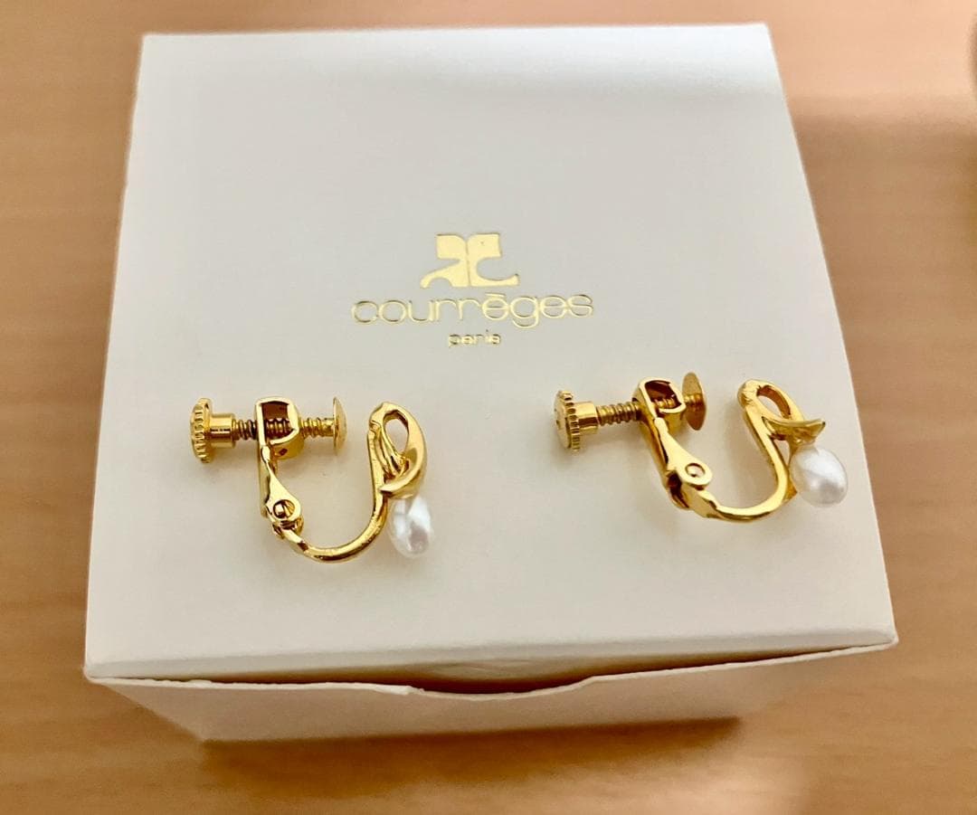 courreges イヤリング ネックレス セット クレージュ — image 2