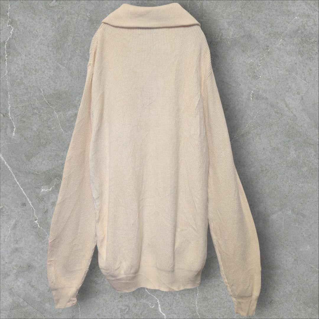 90s USA製 LLBean ジップセーター 2XL相当 超ロング丈＆袖丈 — image 2
