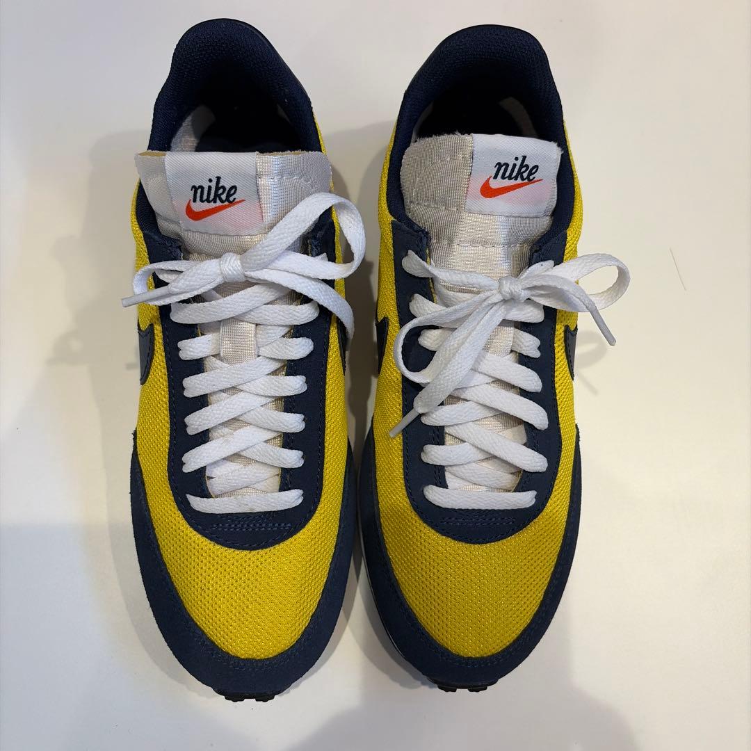 NIKE テイルウインド79 イエロー ネイビー スニーカー — image 2