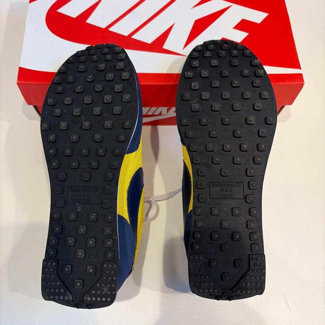 NIKE テイルウインド79 イエロー ネイビー スニーカー — image 3