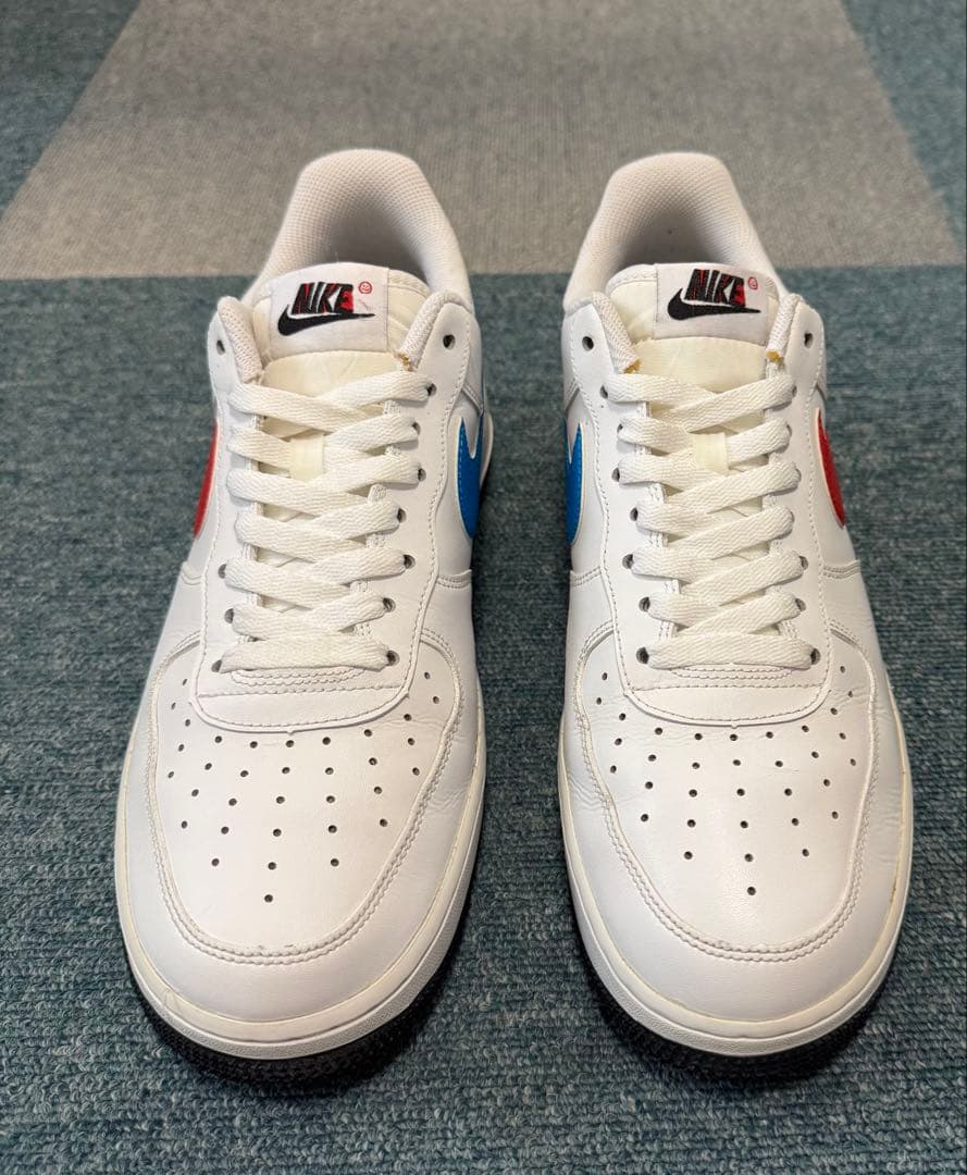 Nike Air Force 1 Low ホワイト レッド ブルー — image 3