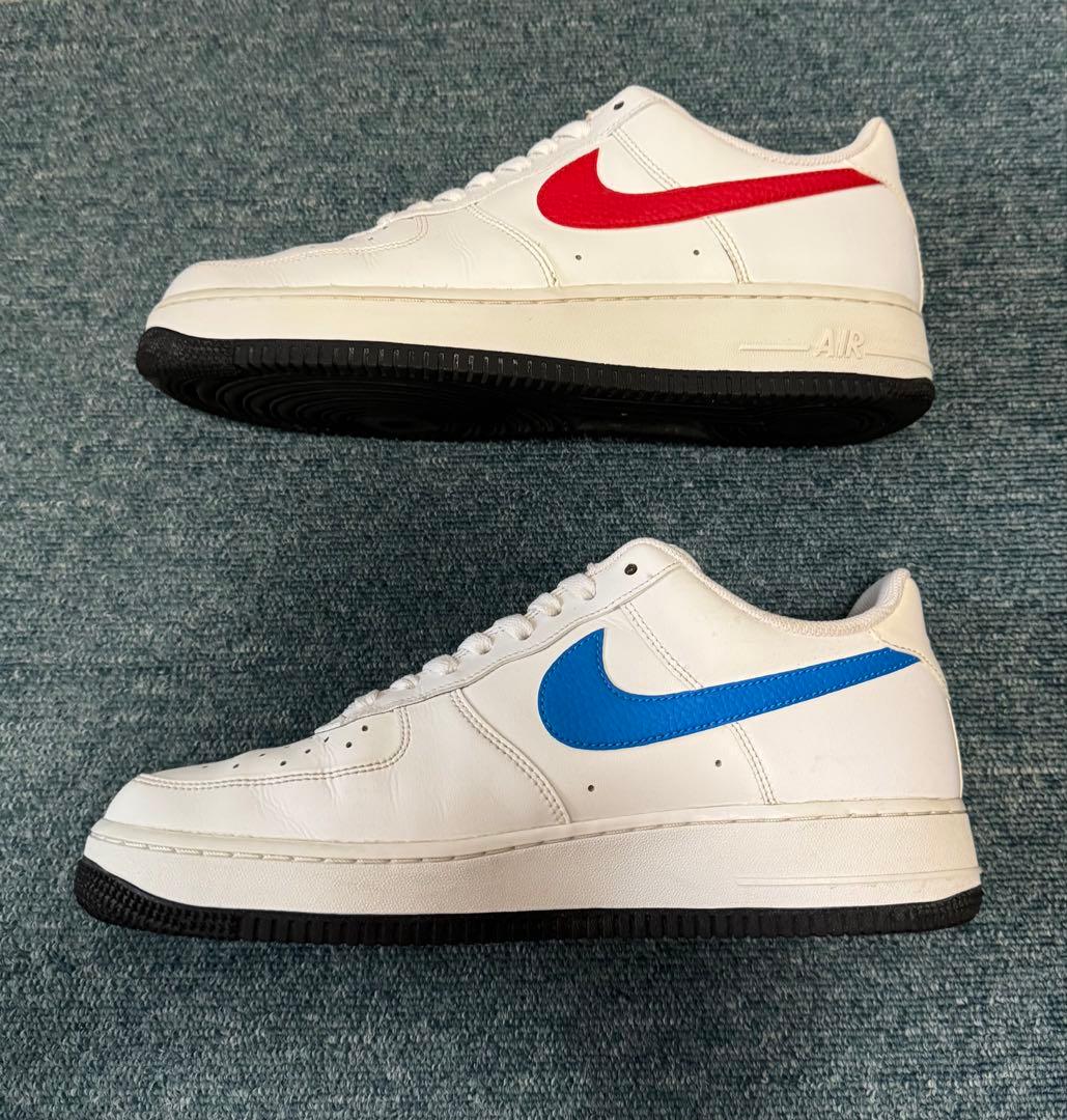 Nike Air Force 1 Low ホワイト レッド ブルー — image 4