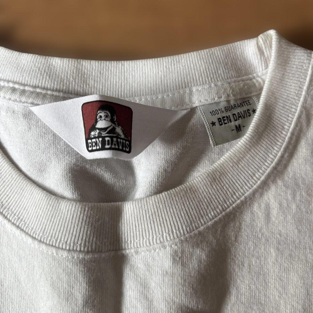 BEN DAVIS ゴリラ刺繍 Tシャツ ホワイト M — image 2
