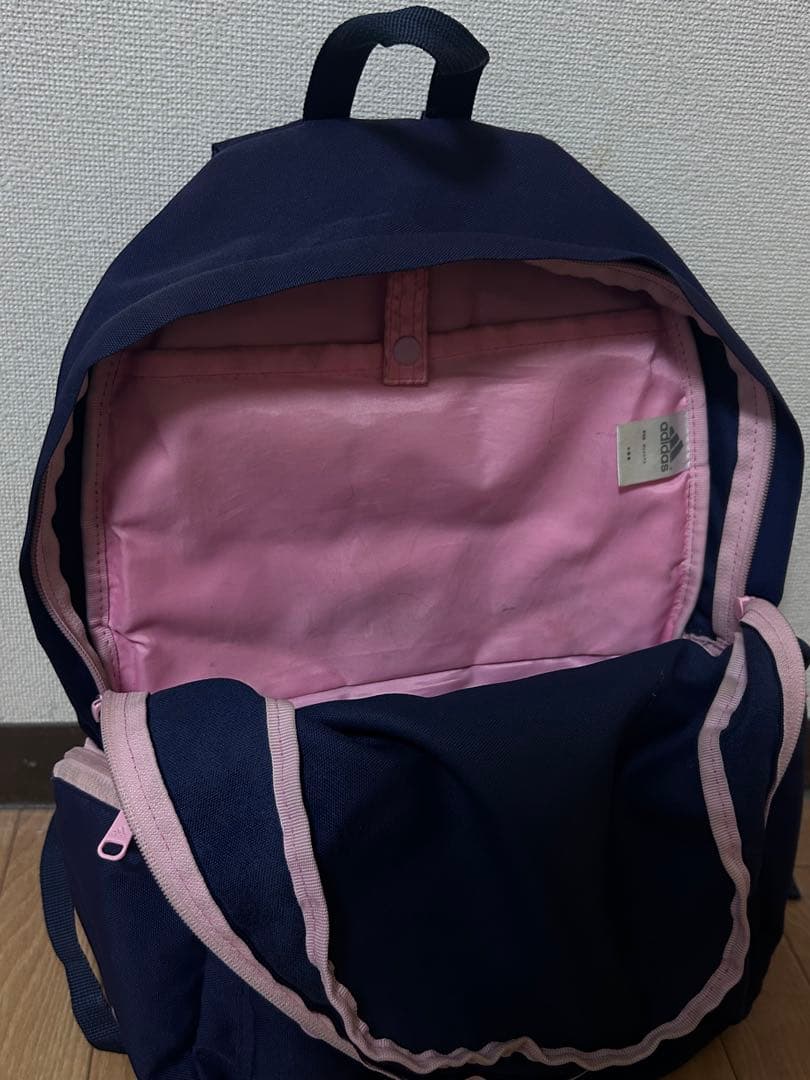adidas バックパック ネイビー ピンク — image 2