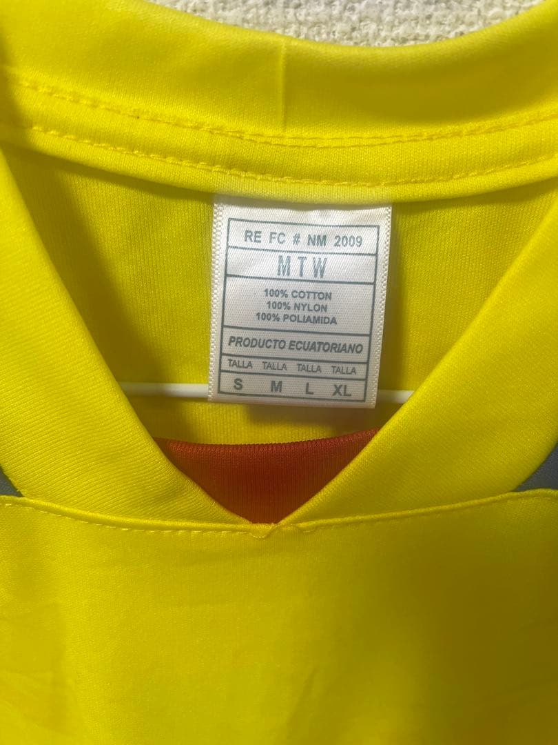 ⭐️Wカップイヤー⭐️エクアドル代表 サッカーシャツ イエロー — image 5