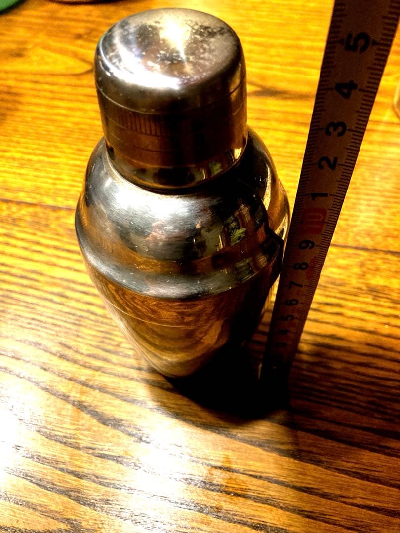 カクテルシェイカー　日本製　ステンレス — image 3