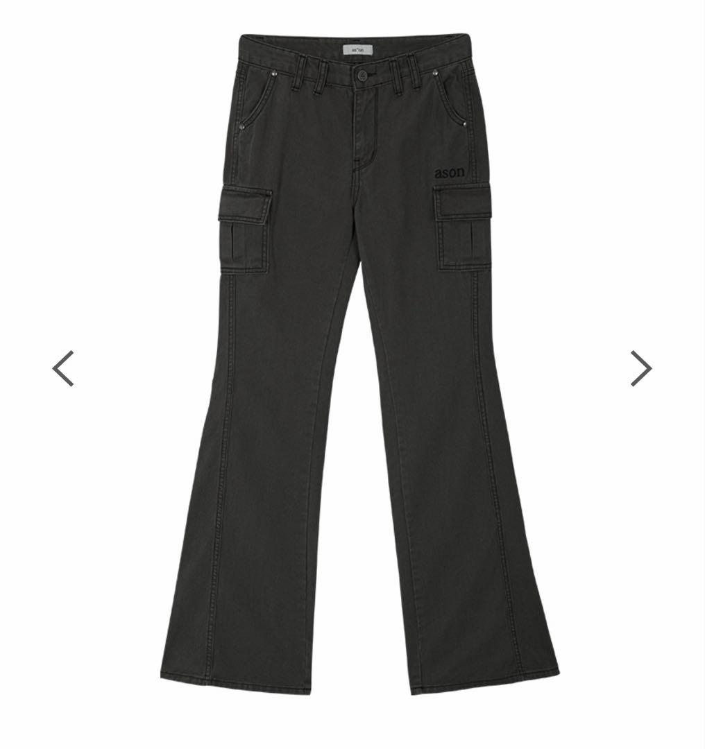 韓国製 ASON アズオン MINUTES CARGO PANTS S — image 3