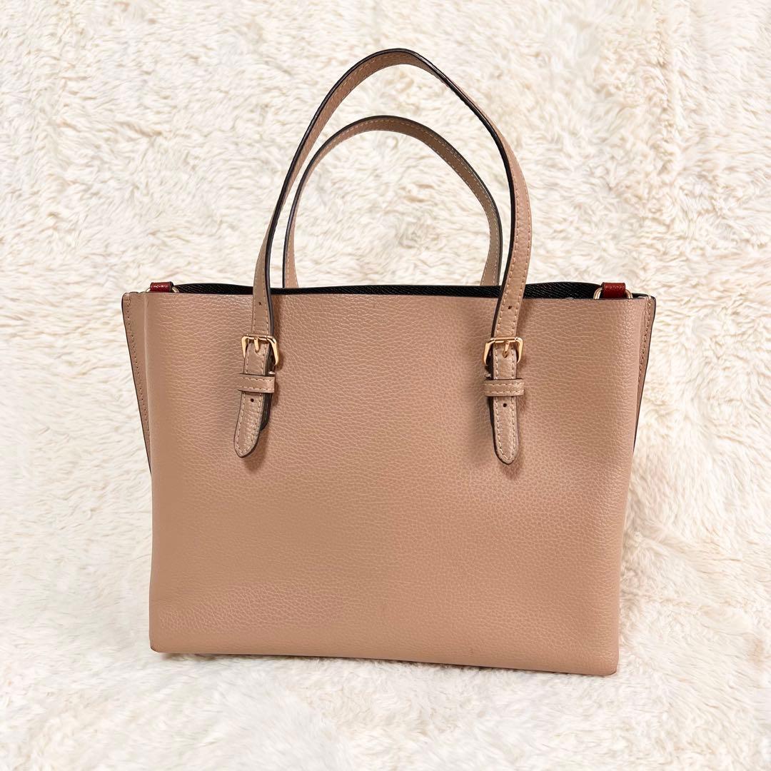 COACH コーチ✨️モリー　2way　ショルダー　ハンドバッグ　レザー　ベージュ — image 3