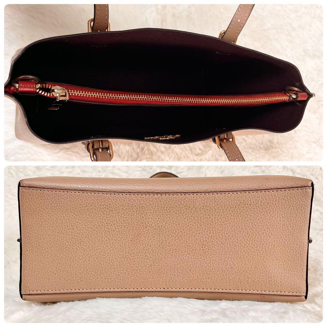 COACH コーチ✨️モリー　2way　ショルダー　ハンドバッグ　レザー　ベージュ — image 5