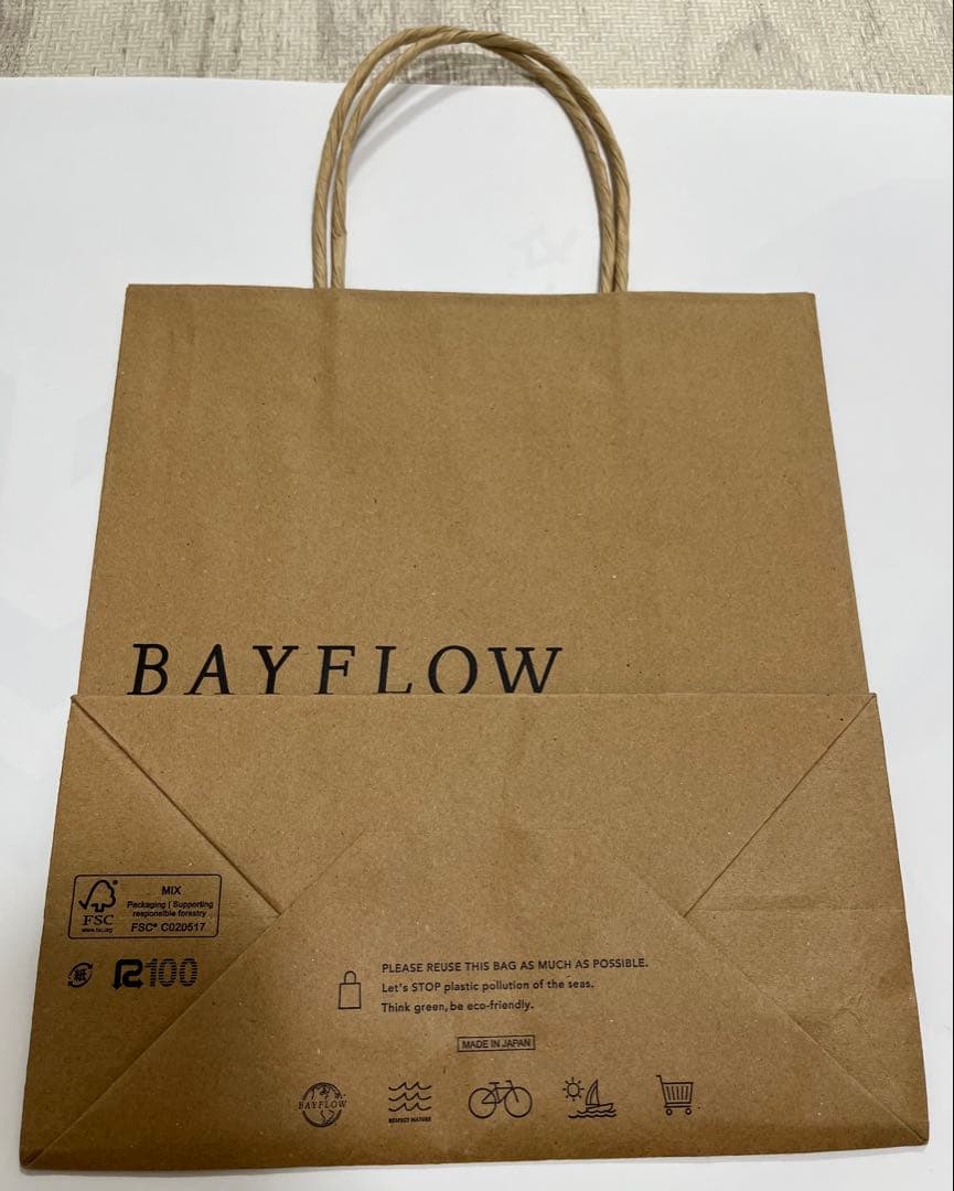 【美品】ロンハーマン BAYFLOW ショップ袋 中型　4枚セット⭐️ — image 3