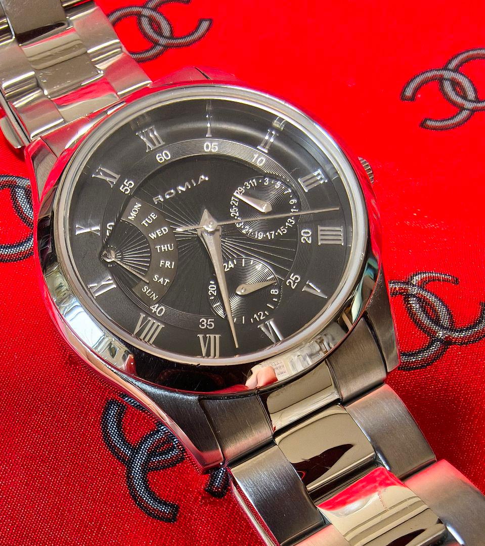 美品 稼働中!! ROMIA ロミア Quartz RM-708M — image 5