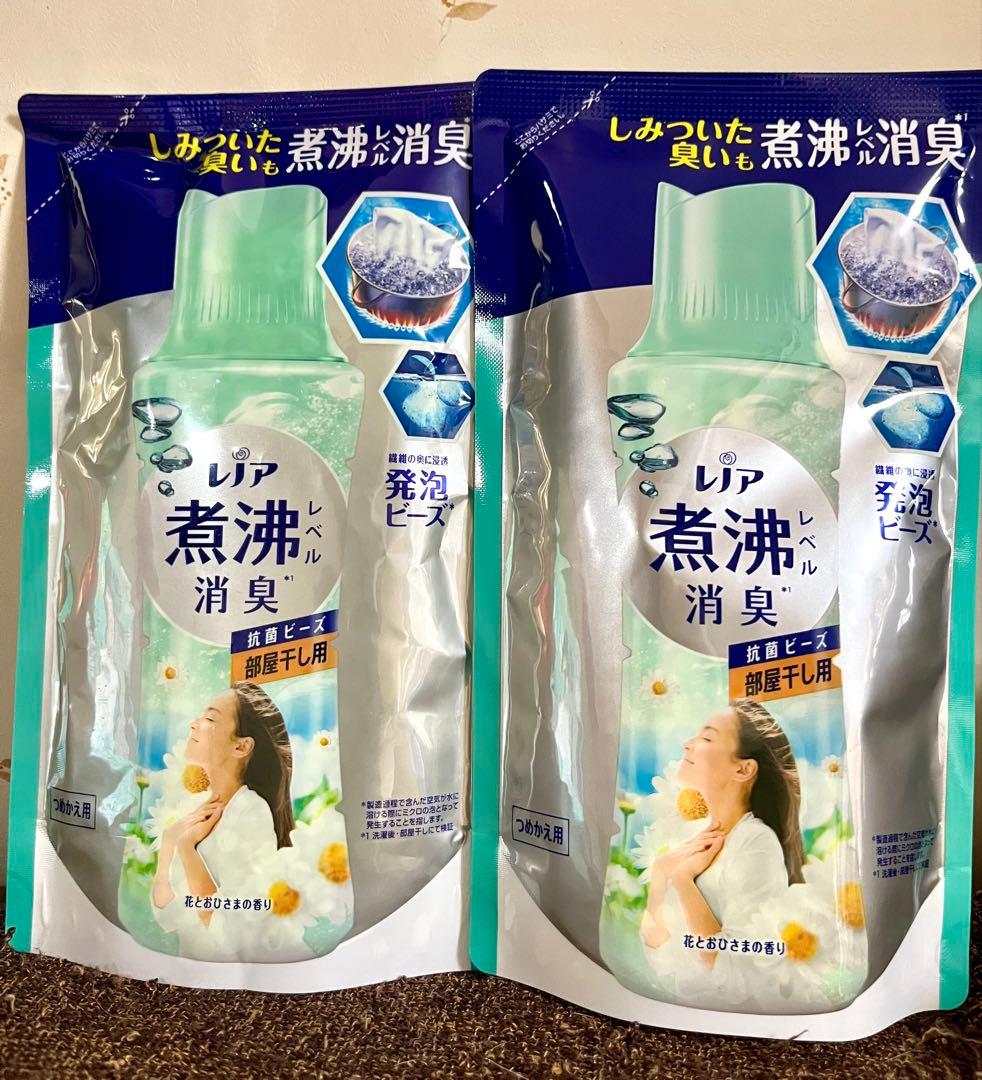 レノア 煮沸消臭 抗菌ビーズ SPORTS 部屋干し用つめかえ用 各2個セット — image 4